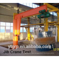 China Kran-Lieferant 3 Tonnen-Schwingen-Arm-Kranbalken-Kran-Hebemaschine für Verkauf